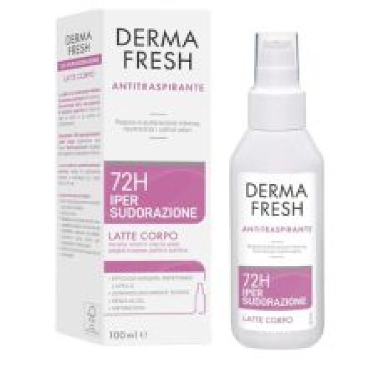 Dermafresh Deo 72h Ipersud Latte Corpo - Latte corpo antitraspirante per sudorazione intensa - 100 ml
