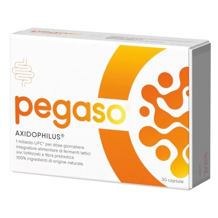 AxiDophilus Pegaso - Integratore con fermenti lattici vivi liofilizzati - 30 capsule