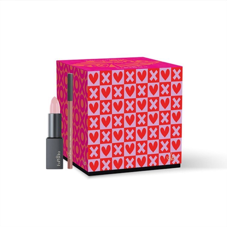 Euphidra Cofanetto di Natale Un Bacio Inaspettato - Lip potion balsamo labbra + Matita labbra LL05 nudo