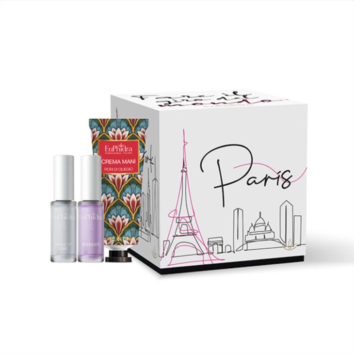 Euphidra Cofanetto di Natale Fare Il Giro Del Mondo - Indurente unghie 75 ml + Base&Top Coat 75 ml + Crema mani 50 ml Euphidra Cofanetto di Natale Fare Il Giro Del Mondo - Indurente unghie 75 ml + Base&Top Coat 75 ml + Crema mani 50 ml