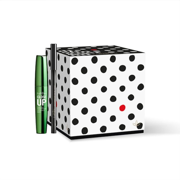 Euphidra Cofanetto di Natale Distinguermi - Mascara waterproof 12 ml + Matita occhi kaijal nera 