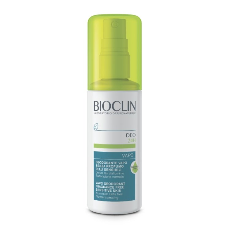 Bioclin Deo 24H Vapo Senza Profumo - Deodorante per sudorazione normale e pelle sensibile - 100 ml 