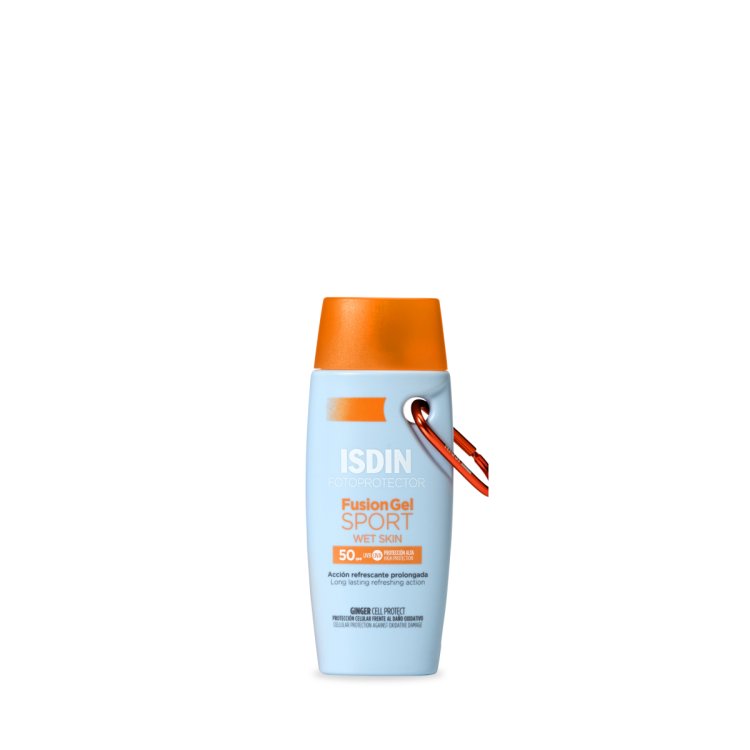 Isdin Fotoprotector Fusion Gel Sport SPF50+ - Protezione solare corpo per sportivi - 100 ml