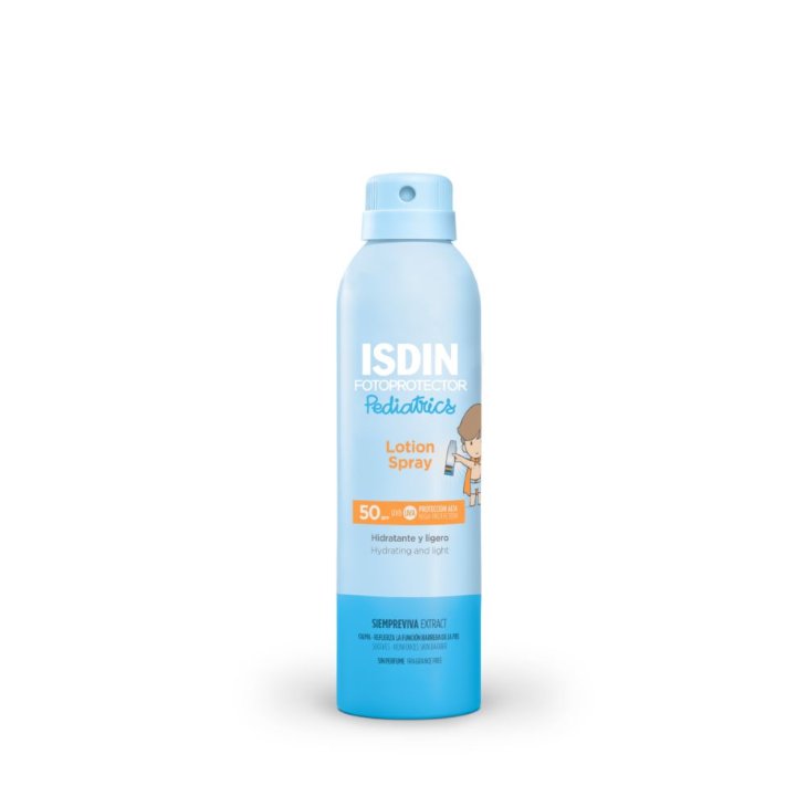 Isdin Fotoprotector Pediatric Lotion Spray SPF50 - Protezione solare in spray per bambini - 250 ml Isdin Fotoprotector Pediatric Lotion Spray SPF50 - Protezione solare in spray per bambini - 250 ml