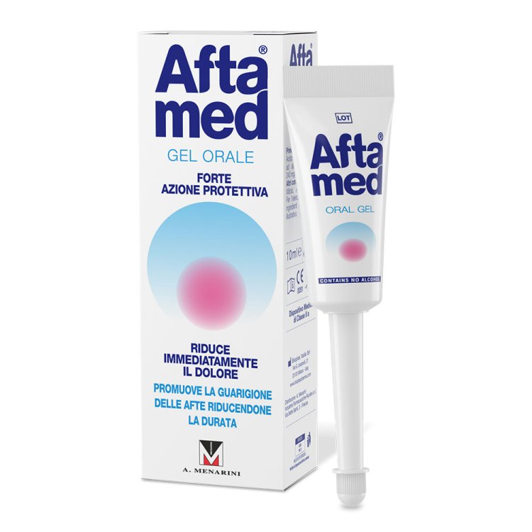 Aftamed Gel Parodontale Lenitivo Calmante Anti-Irritazioni - Per il trattamento delle afte - 10 ml