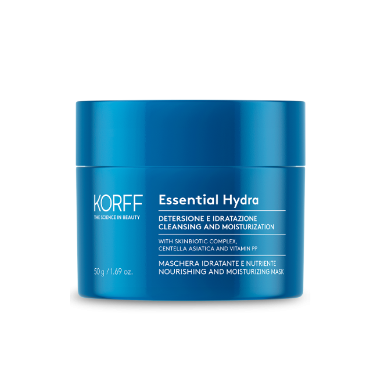 Korff Essential Maschera Idratante e Nutriente - Ideale per pelle secca e stressata - 50 g