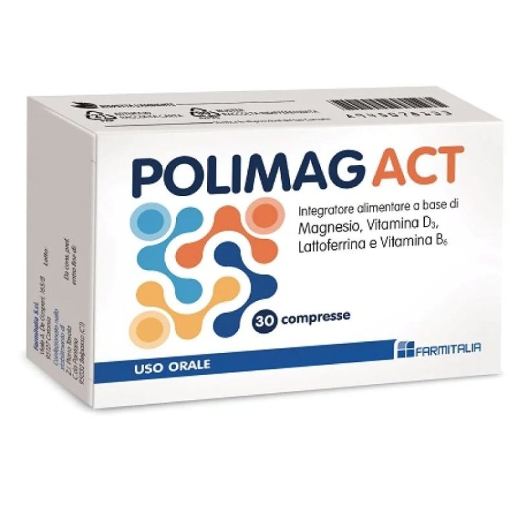 Polimag Act - Integratore immunostimolante ed energizzante - 30 compresse