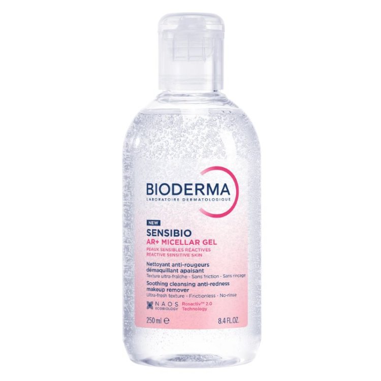 Bioderma Sensibio AR+ Gel Micellare - Gel detergente struccante anti-rossore - 250 ml