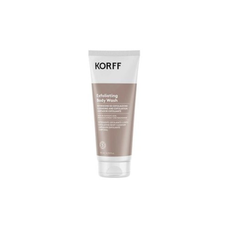 Korff Exfoliating Body Wash - Detergente esfoliante delicato per il corpo - 200 ml