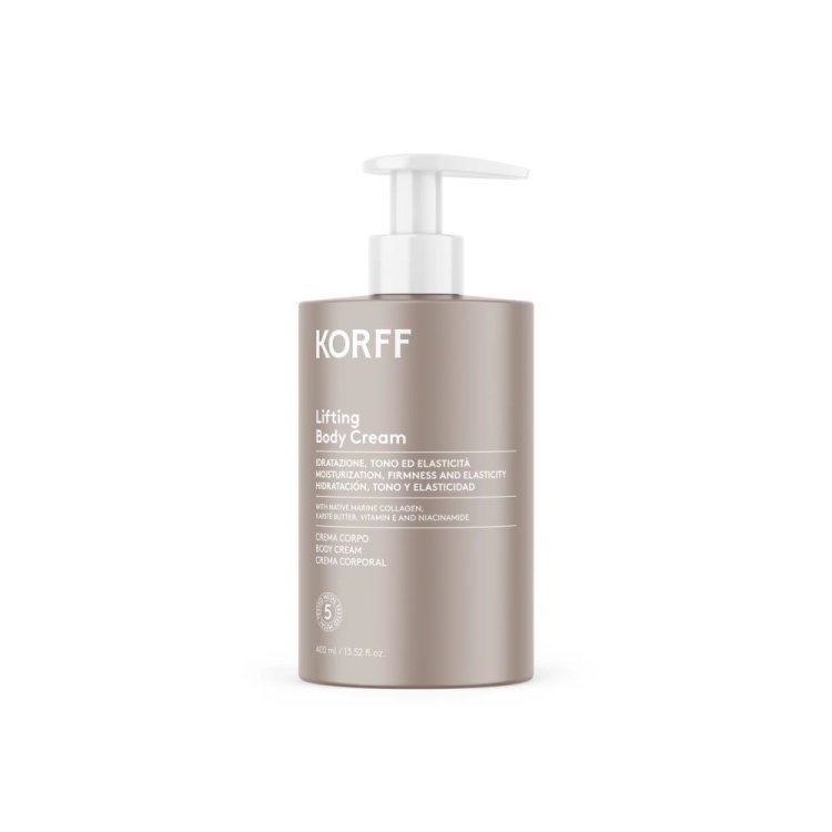 Korff Lifting Body Cream - Crema corpo ricca idratante e rassodante - 400 ml