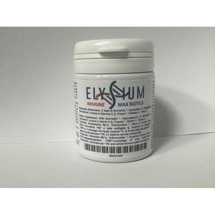 Elysium Immune Max Biotics - Integratore alimentare antinfiammatorio e immunostimolante - 30 capsule