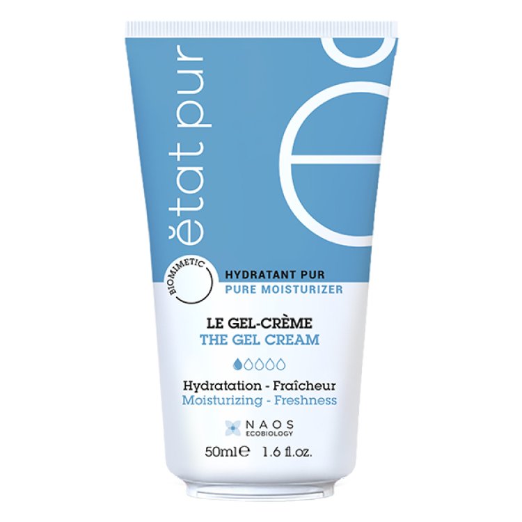 Etat Pur Gel Crema Idratante - Crema viso idratante per pelle da mista a grassa - 50 ml