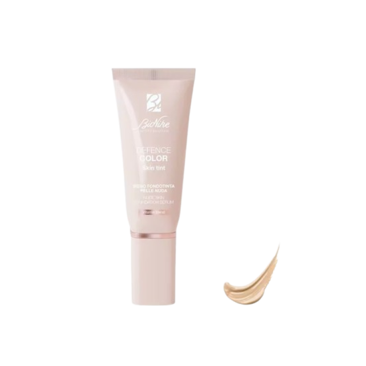 Bionike Defence Color Skin Tint Siero Fondotinta SPF15 01 - Siero fondotinta pelle nuda - Colore milk - 30 ml