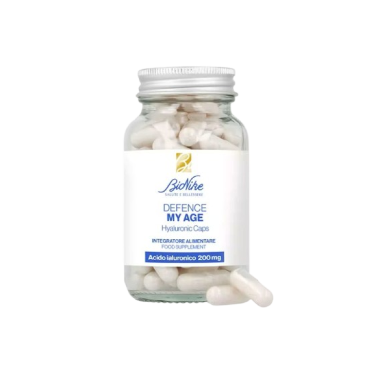 Bionike Defence My Age Hyaluronic Caps - Integratore alimentare anti-età - 60 capsule