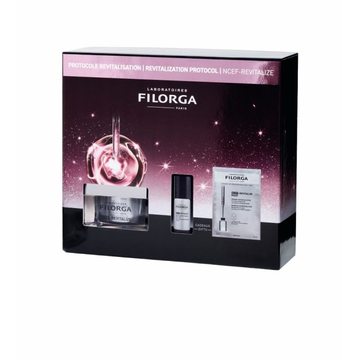 Filorga Cofanetto di Natale 2025 Ncef-Revitalize - Crema 50 ml + siero 5 ml + Sheet mask Filorga Cofanetto di Natale 2025 Ncef-Revitalize - Crema 50 ml + siero 5 ml + Sheet mask