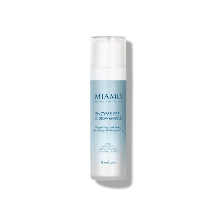 Miamo Enzyme Peel O2 Glow Masque - Maschera viso esfoliante e ossigenante - Nuova formula - 50 ml