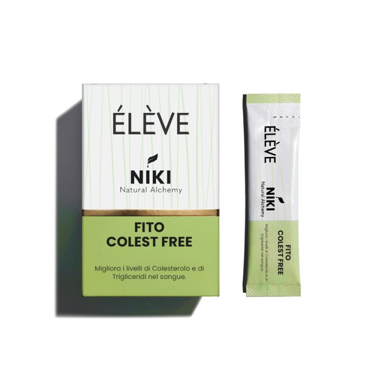 Eleve Niki Fito Colest Free - Integratore per migliorare i livelli di colesterolo e trigliceridi nel sangue - 30 bustine Eleve Niki Fito Colest Free - Integratore per migliorare i livelli di colesterolo e trigliceridi nel sangue - 30 bustine