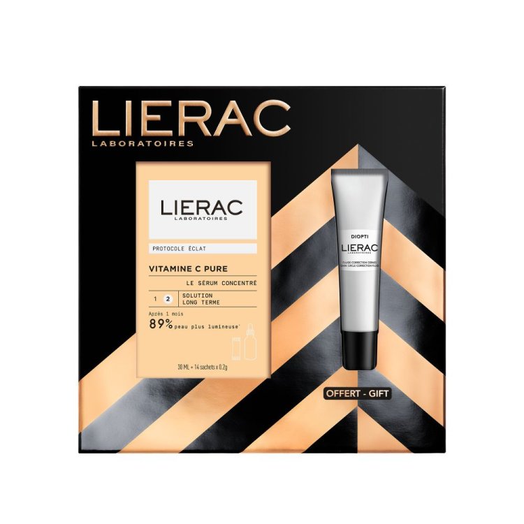 Lierac Cofanetto di Natale 2025 Vitamin C - Siero concentrato 30 ml + Fluido correzione occhiaie 15 ml Lierac Cofanetto di Natale 2025 Vitamin C - Siero concentrato 30 ml + Fluido correzione occhiaie 15 ml