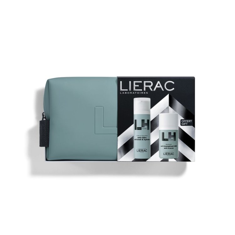 Lierac Cofanetto di Natale Uomo 2025 Fluido antietà - Crema Antietà 50 ml + Deodorante 50 ml + Trousse Lierac Cofanetto di Natale Uomo 2025 Fluido antietà - Crema Antietà 50 ml + Deodorante 50 ml + Trousse