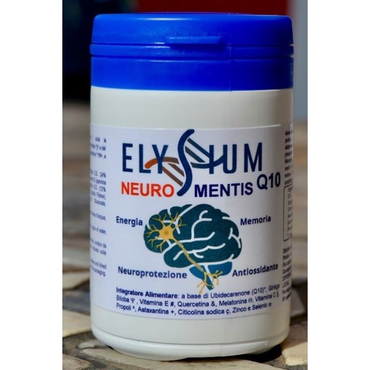 Elysium Neuromentis Q10 Integratore Alimentare Antiossidante 30 Capsule Elysium Neuromentis Q10 Integratore Alimentare Antiossidante 30 Capsule