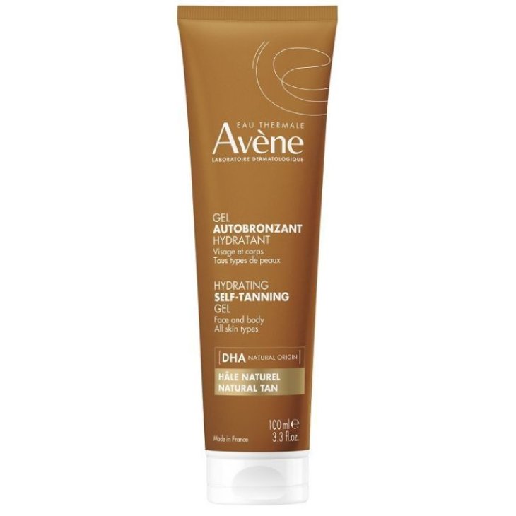 Avene Gel Autoabbronzante Idratante - Gel autoabbronzante viso e corpo per un'abbronzatura naturale - 100 ml