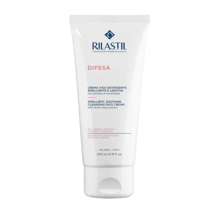 Rilastil Difesa Crema Detergente Viso Lenitiva Idratante Pelli Sensibili 200ml Rilastil Difesa Crema Detergente Viso Lenitiva Idratante Pelli Sensibili 200ml