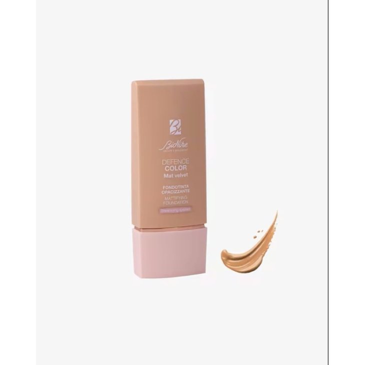Bionike Defence Color Mat Velvet Fondotinta SPF15 04 - Fondotinta opacizzante a lunga tenuta - Tonalità Beige - 30 ml Bionike Defence Color Mat Velvet Fondotinta SPF15 04 - Fondotinta opacizzante a lunga tenuta - Tonalità Beige - 30 ml
