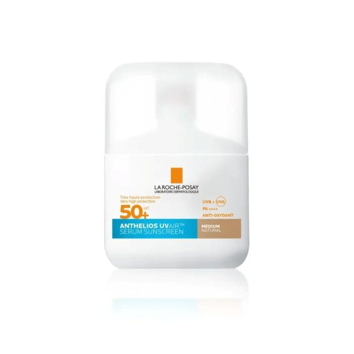 Anthelios Uvair Serum Sunscreen SPF50+ Tonalità Scura - Siero solare leggero per viso, collo e decolletè - 50 ml Anthelios Uvair Serum Sunscreen SPF50+ Tonalità Scura - Siero solare leggero per viso, collo e decolletè - 50 ml