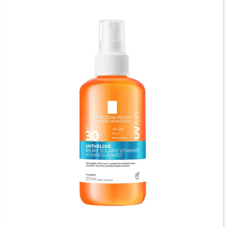 Anthelios Uvair Vitamin Sun Mist SPF30 - Protezione solare illuminante per viso e corpo - 200 ml Anthelios Uvair Vitamin Sun Mist SPF30 - Protezione solare illuminante per viso e corpo - 200 ml