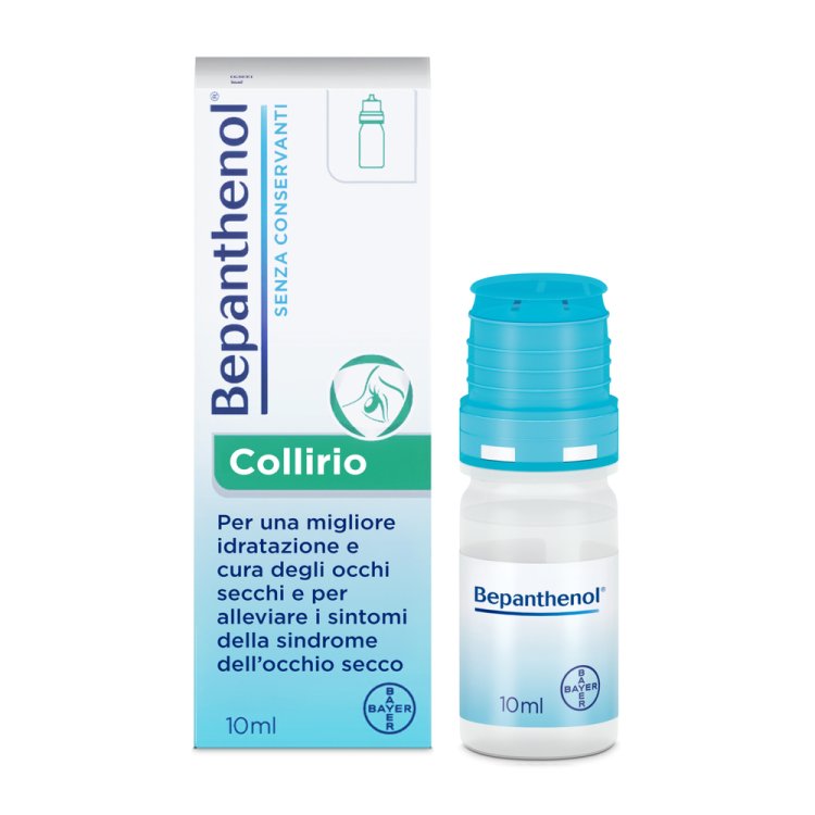 Bepanthenol Collirio - Collirio per occhio secco - 10 ml