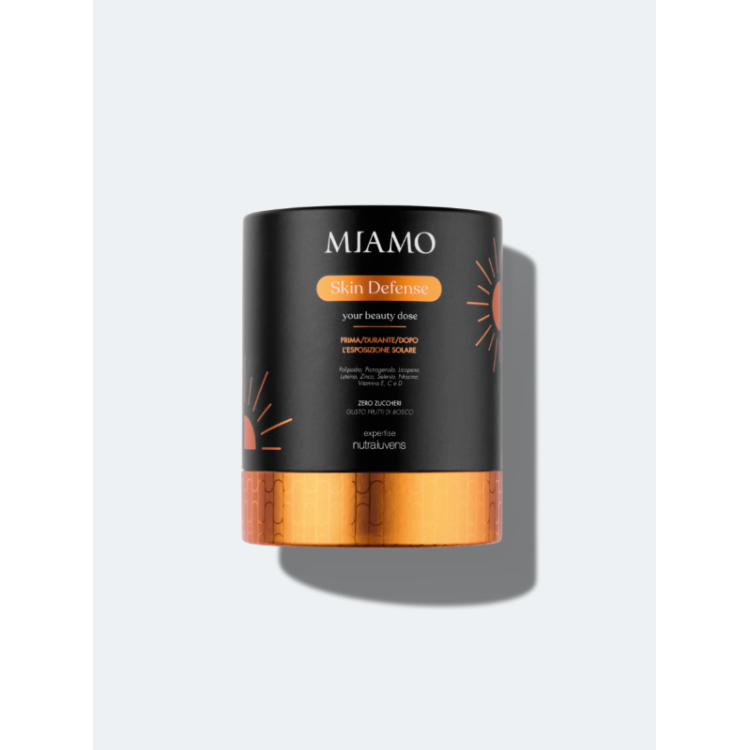 Miamo Skin Defense - Integratore alimentare antiossidante - Gusto Frutti di Bosco - 30 bustine Miamo Skin Defense - Integratore alimentare antiossidante - Gusto Frutti di Bosco - 30 bustine