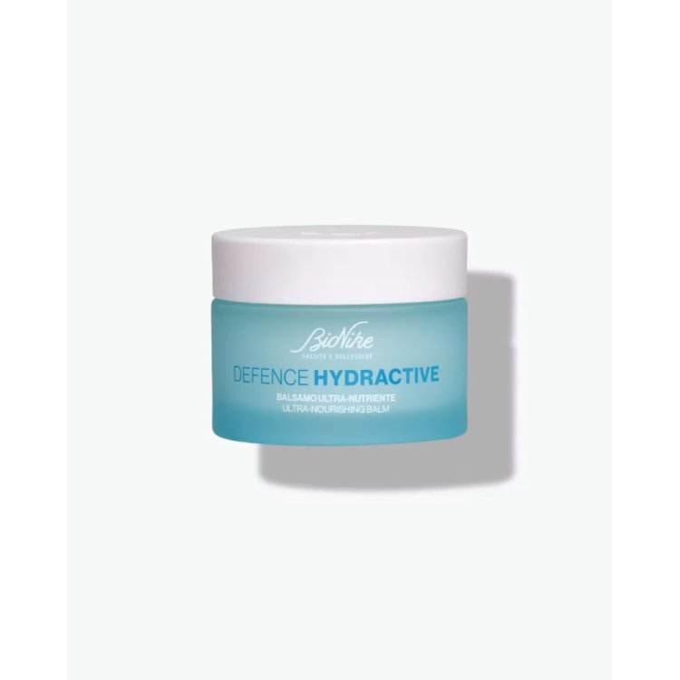 Bionike Defence Hydractive Balsamo Ultra-nutriente - Crema viso idratante per pelle secca e molto secca - 50 ml