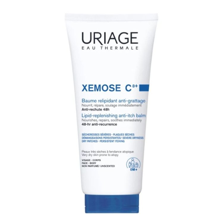 Uriage Xemose C8+ Crema Relipidante Anti-irritazioni - Crema lenitiva anti-prurito per pelle secca e atopica - 200 ml Uriage Xemose C8+ Crema Relipidante Anti-irritazioni - Crema lenitiva anti-prurito per pelle secca e atopica - 200 ml
