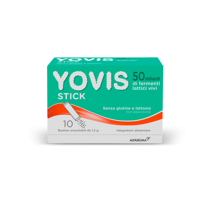 YOVIS Stick - Integratore per l'equilibrio della flora intestinale - 10 bustine orosolubili