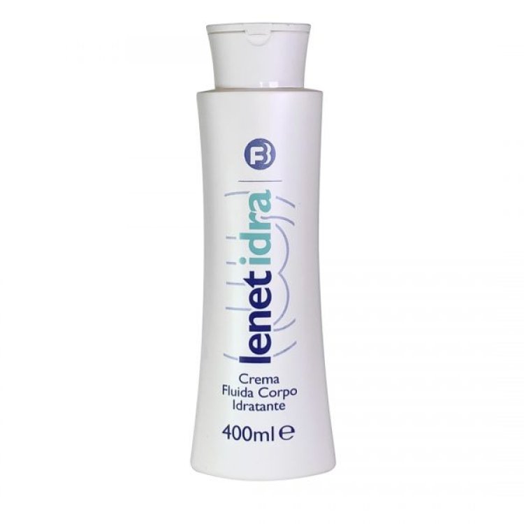 Lenet Idra Crema Corpo Idratante - Crema fluida per pelle molto secca - 400 ml
