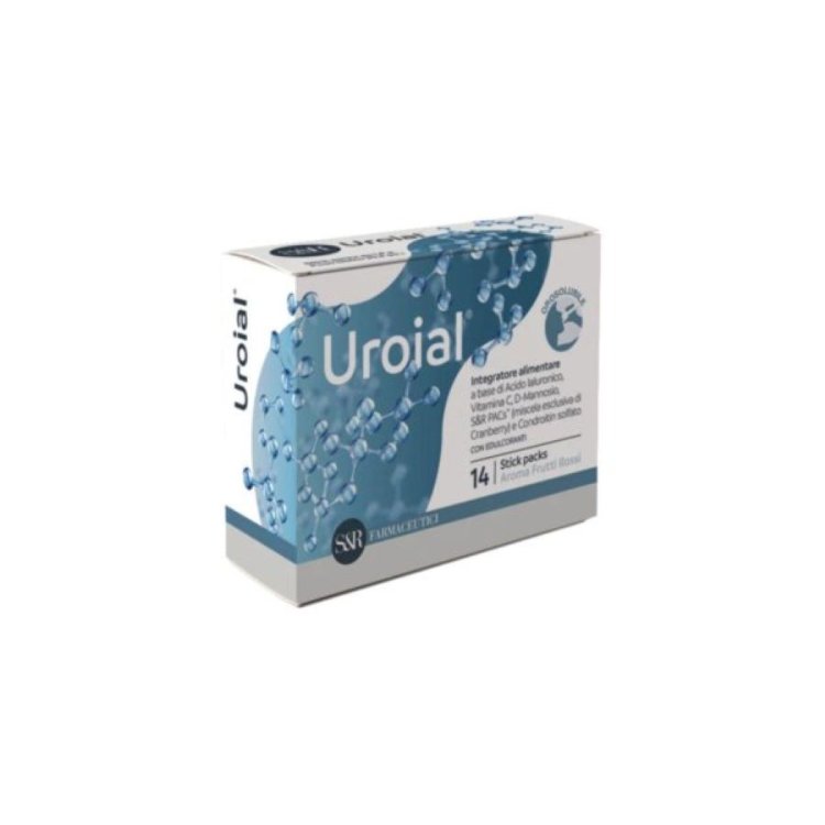 S&R Farmaceutici Uroial Integratore Alimentare per Vie Urinarie 14 Stick Pack
