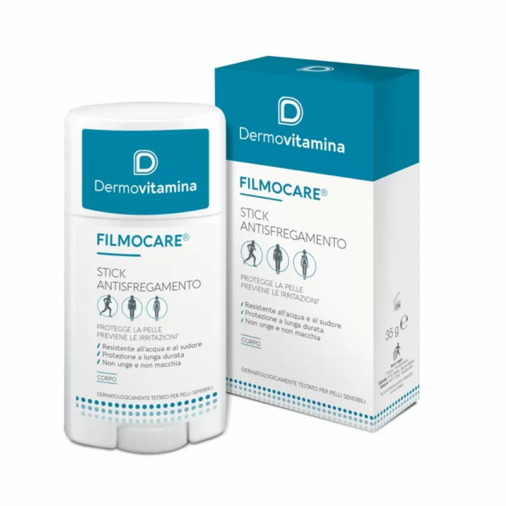 Dermovitamina Filmocare Stick Antisfregamento - Stick protettivo contro le irritazioni cutanee - 35 g