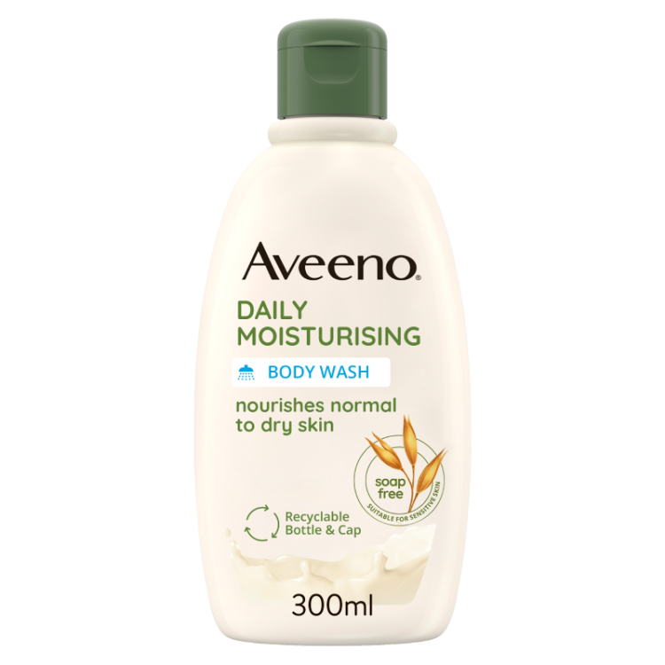 Aveeno Bagno Doccia - Bagno doccia idratante per pelle secca - 300 ml