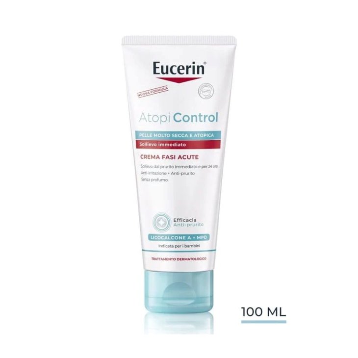 Eucerin Atopi Control Crema Fasi Acute - Trattamento intensivo per dermatite atopica ed eczema - 100 ml Eucerin Atopi Control Crema Fasi Acute - Trattamento intensivo per dermatite atopica ed eczema - 100 ml