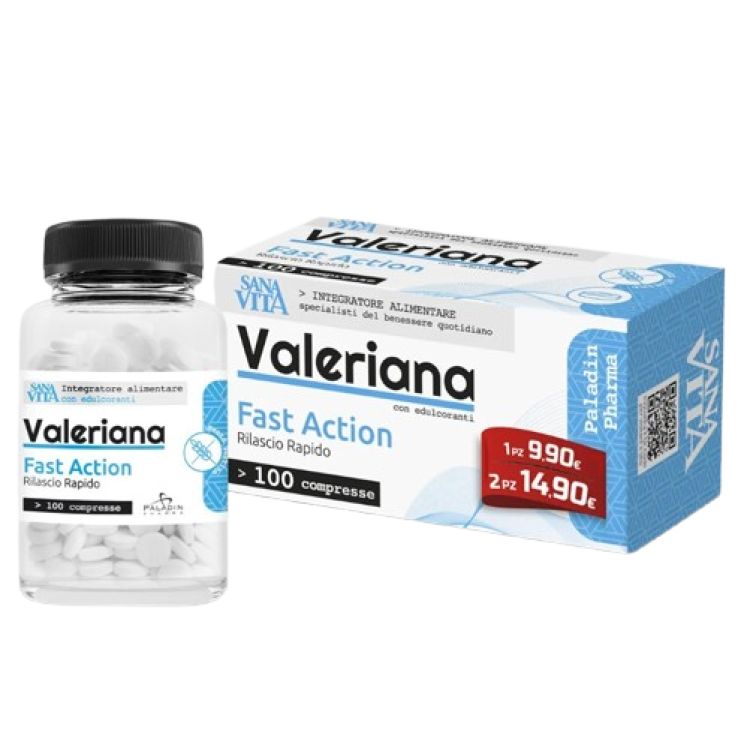 Sanavita Valeriana Fast Action - Integratore alimentare per il rilassamento - 100 ml