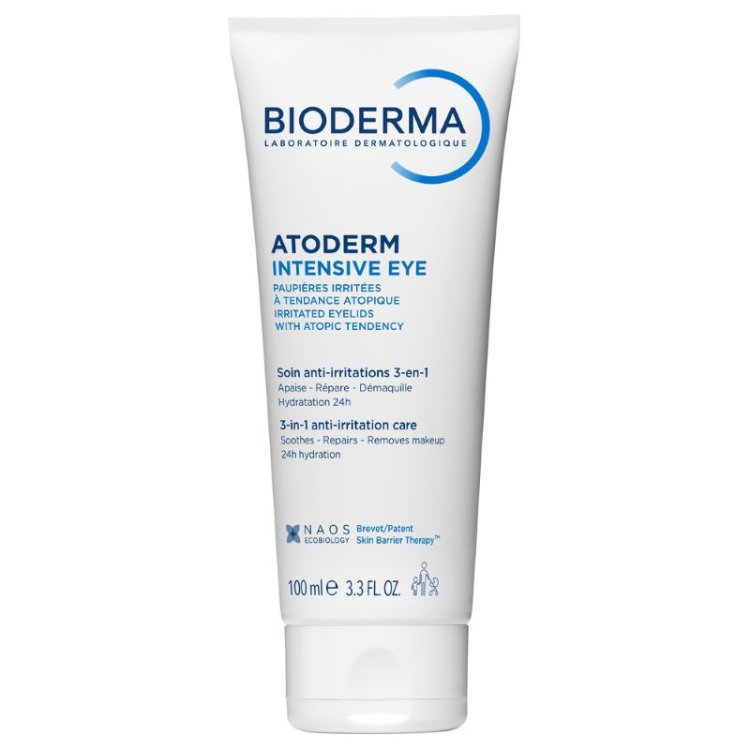 Bioderma Atoderm Intensive Eye - Trattamento 3 in 1 per palpebre irritate - 100 ml