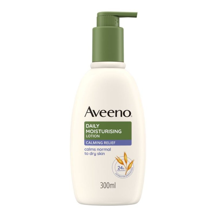 Aveeno Crema Idratante Corpo - Adatto per pelle secca e sensibile - Aroma Lavanda - 300 ml