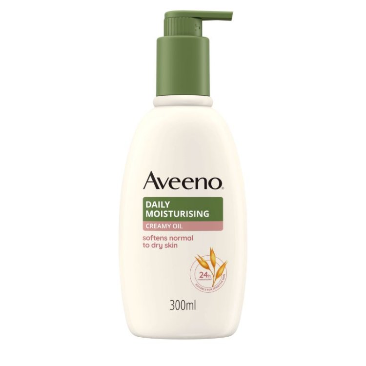 Aveeno Crema Olio Idratante Corpo - Adatta per pelle secca e sensibile - 300 ml