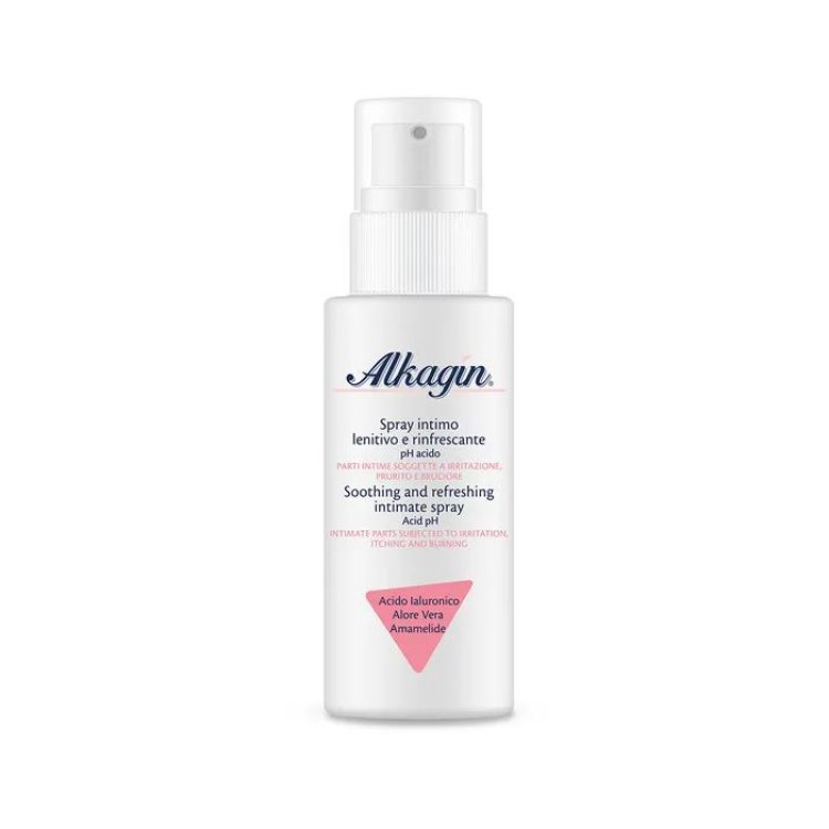 Alkagin Spray Intimo Lenitivo e Rinfrescante - Contro bruciore e prurito intimo - 40 ml