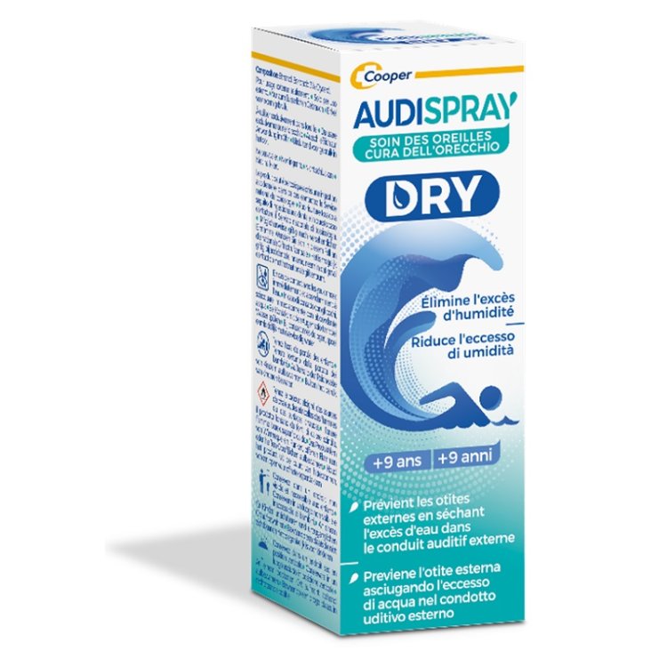 Audispray-Dry - Spray preventivo otite esterna - 30 ml