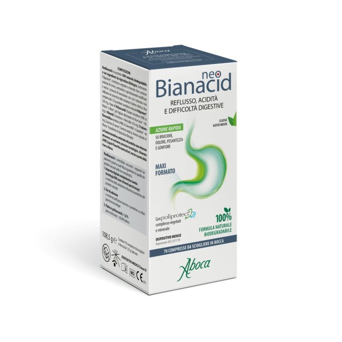 Neobianacid Acidità e Reflusso 70 Compresse Masticabili