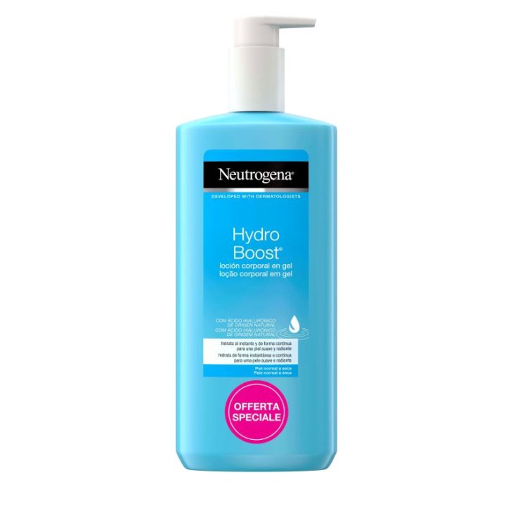 Neutrogena Hydro Boost Crema Corpo Fluida - Crema gel corpo con Acido Ialuronico - 400 ml