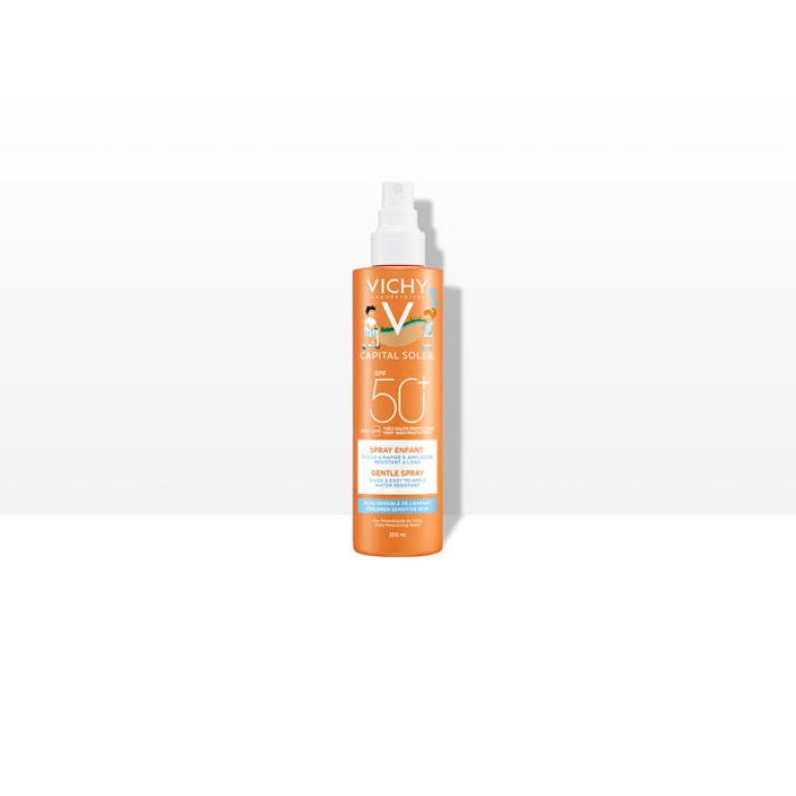 Vichy Capital Soleil Spray Kids SPF50+ Resistente all'acqua - Protezione solare per bambini - 200 ml Vichy Capital Soleil Spray Kids SPF50+ Resistente all'acqua - Protezione solare per bambini - 200 ml