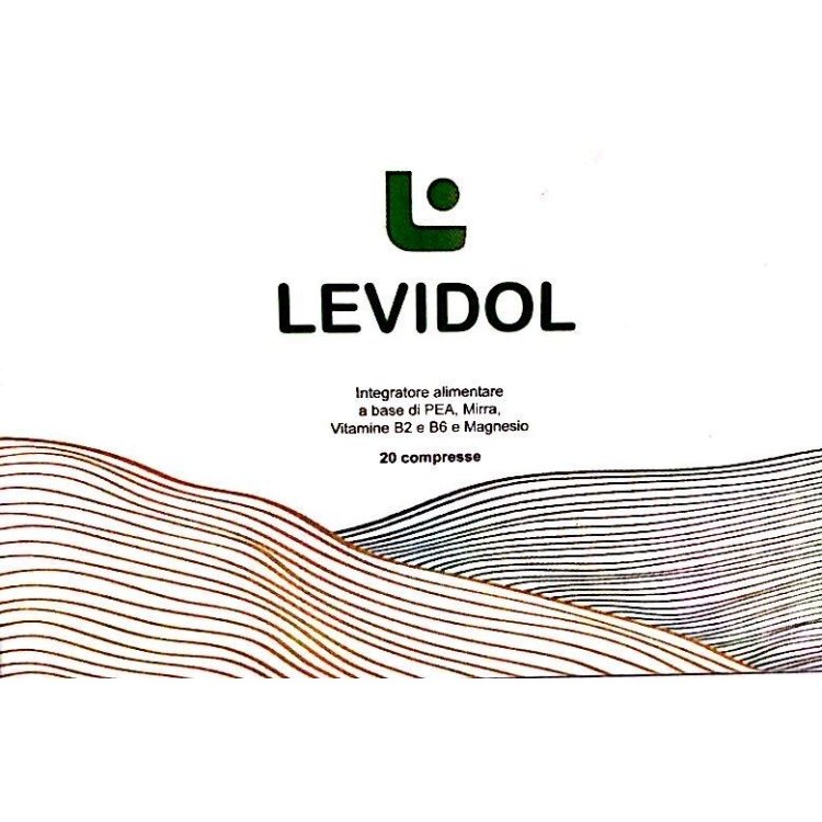 Levidol - Integratore alimentare a base di Palmitoiletanolamide - 20 Compresse