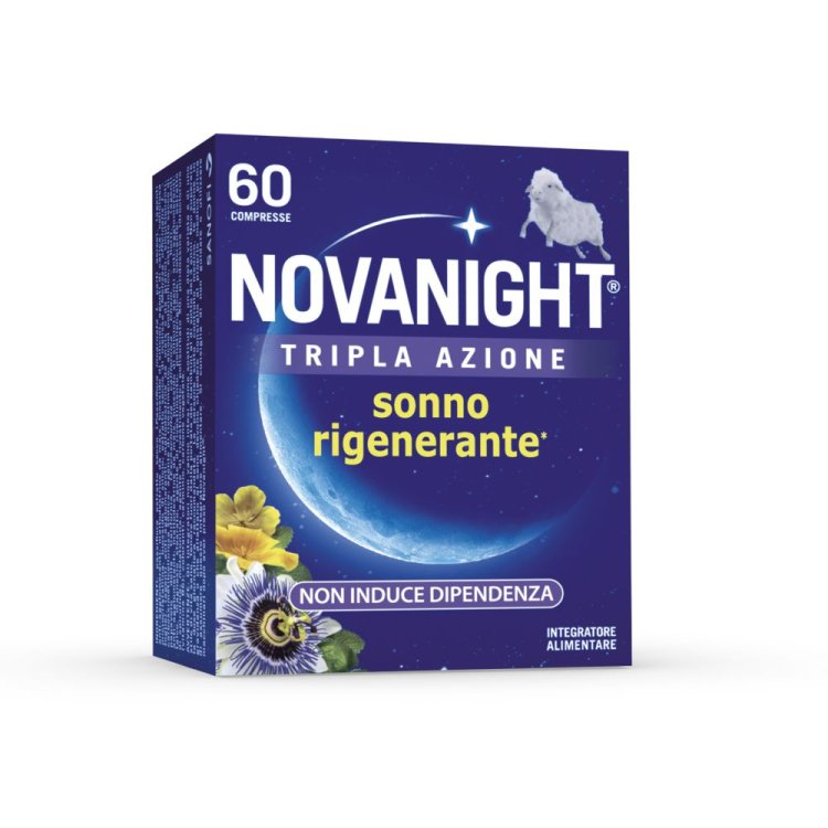 Novanight - Integratore alimentare per insonnia e disturbi del sonno - 60 compresse